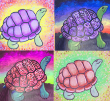 Technicolor Tortoise