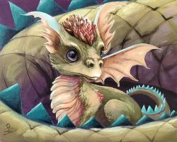 Cute-Baby-Dragon-print