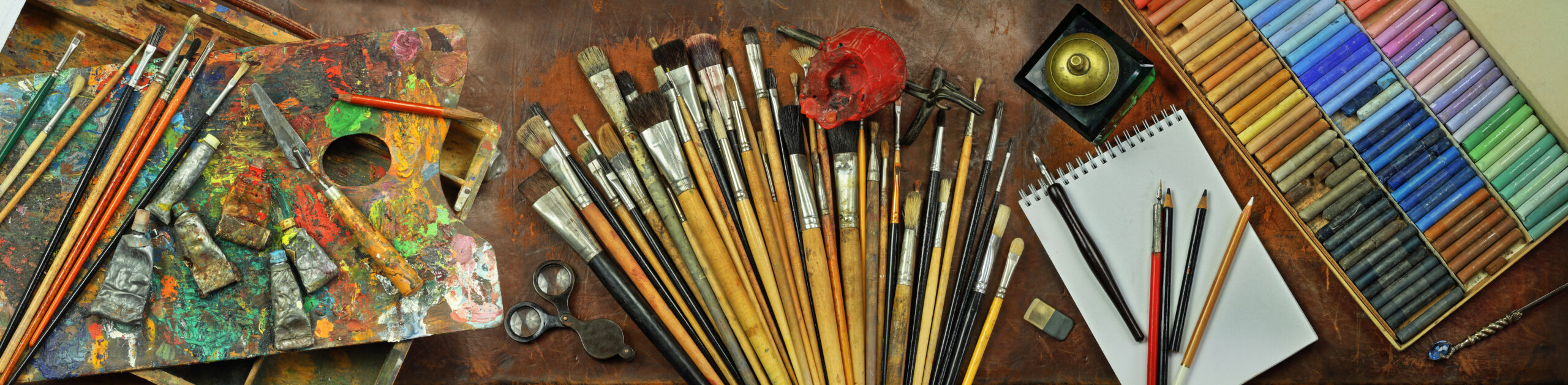 Старые инструменты художника